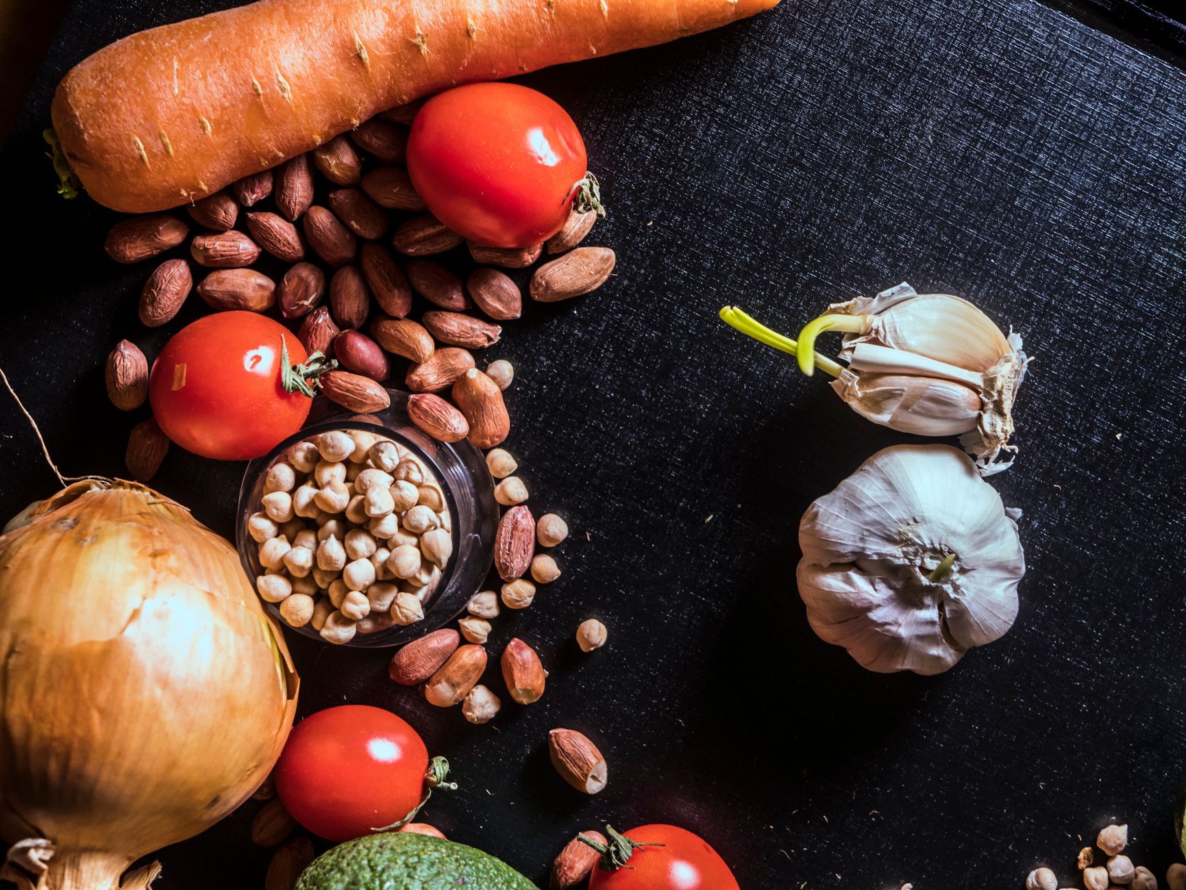 healthy food ingredients kitchen