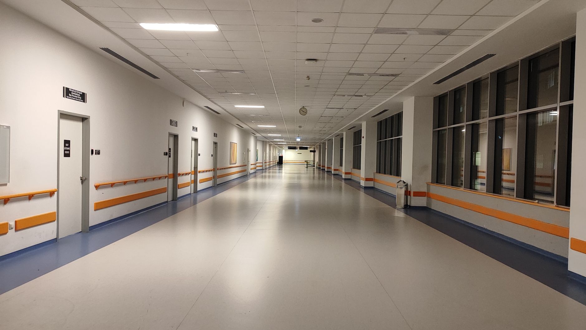 hospital corridor healthcare building