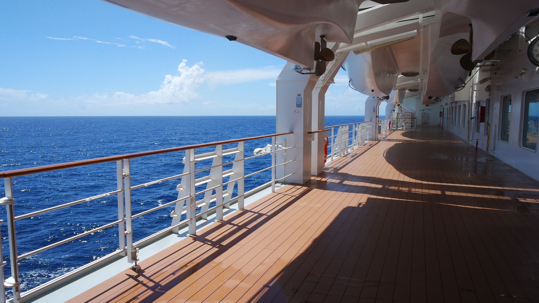 cruise ship deck travel