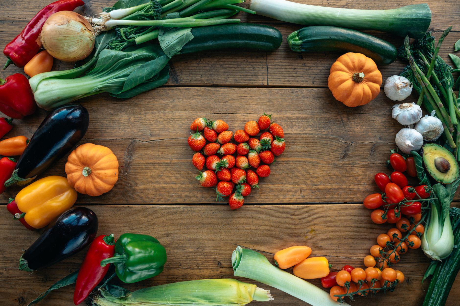fresh vegetables heart health