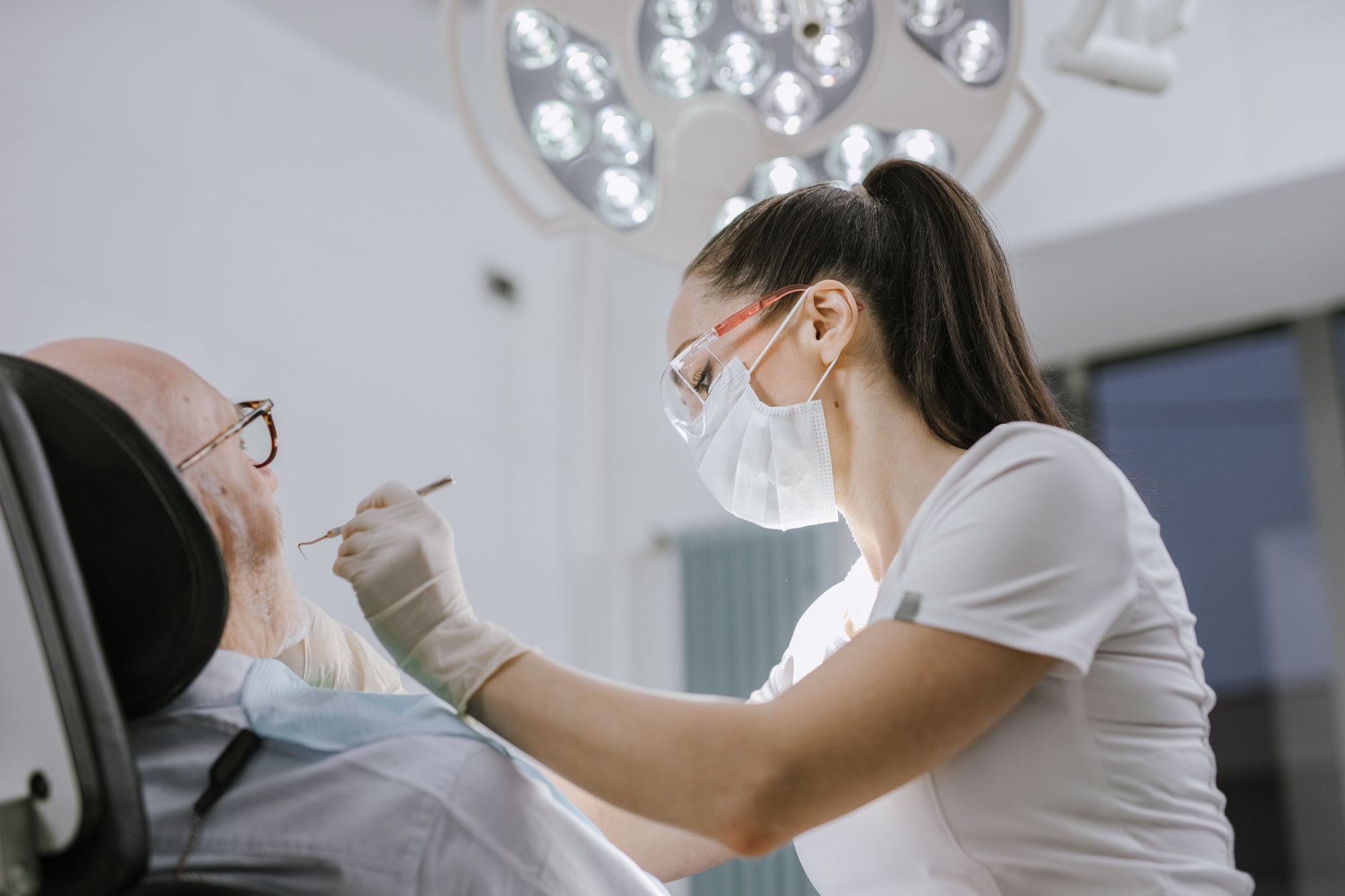 dentist clinic patient examination