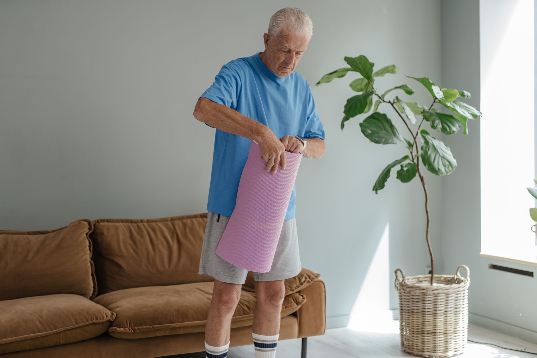 elderly person mental wellbeing