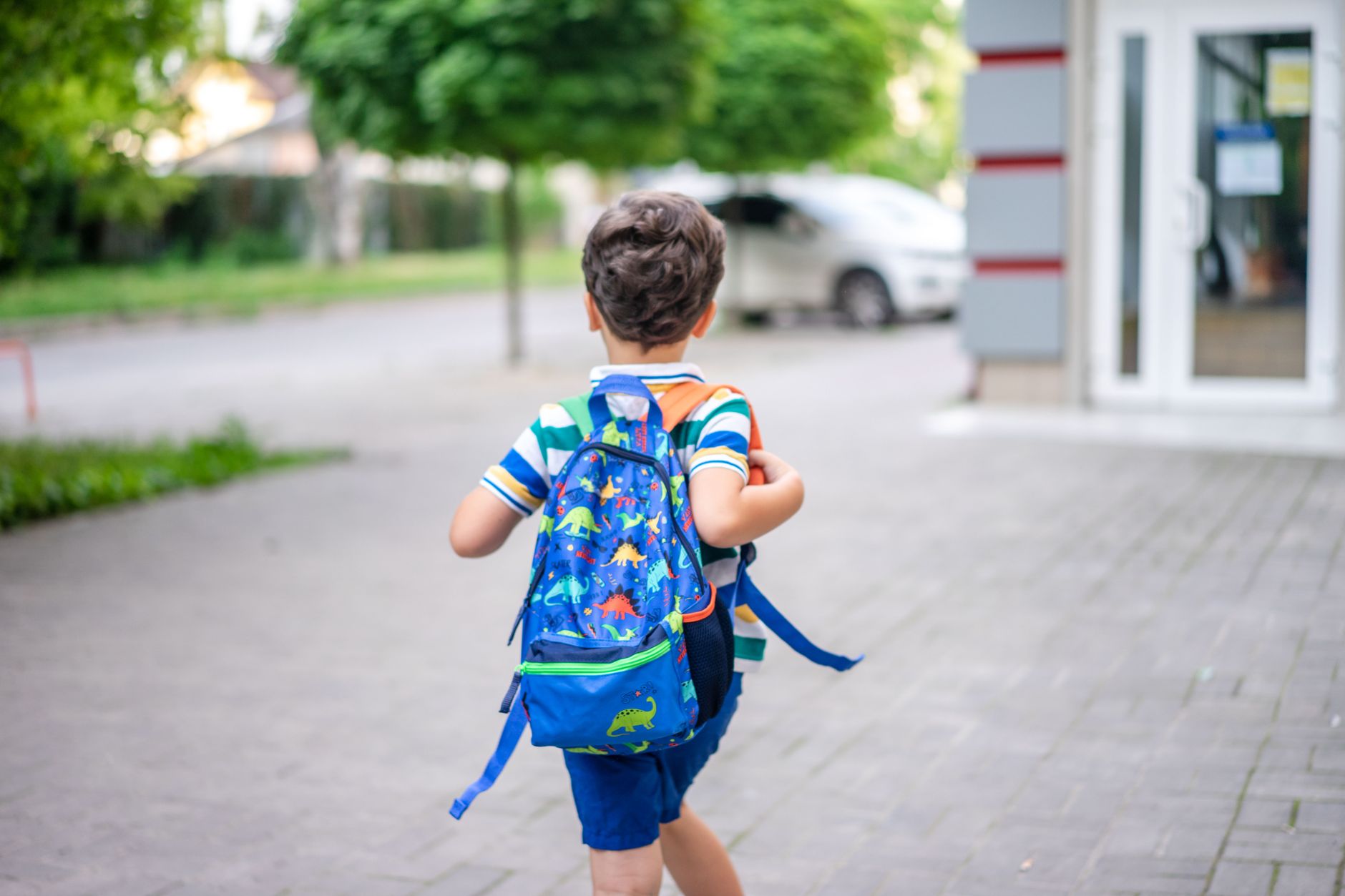 child backpack school posture