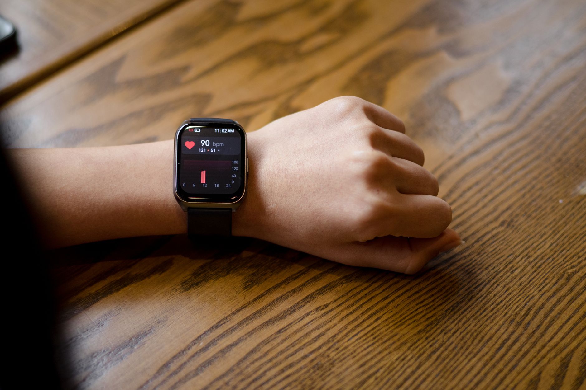 smartwatch heart rate monitoring