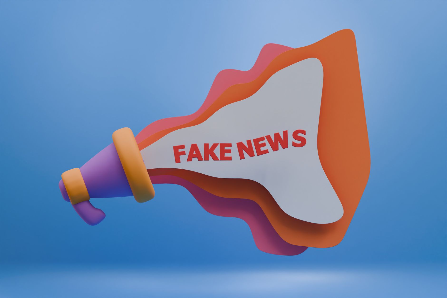 smartphone social media misinformation concept