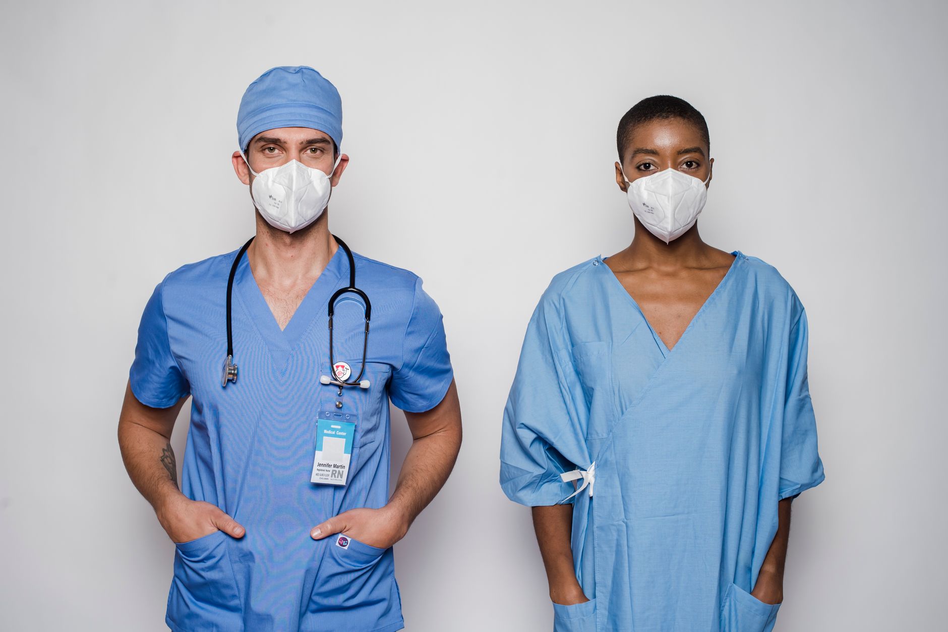 hospital staff healthcare workers