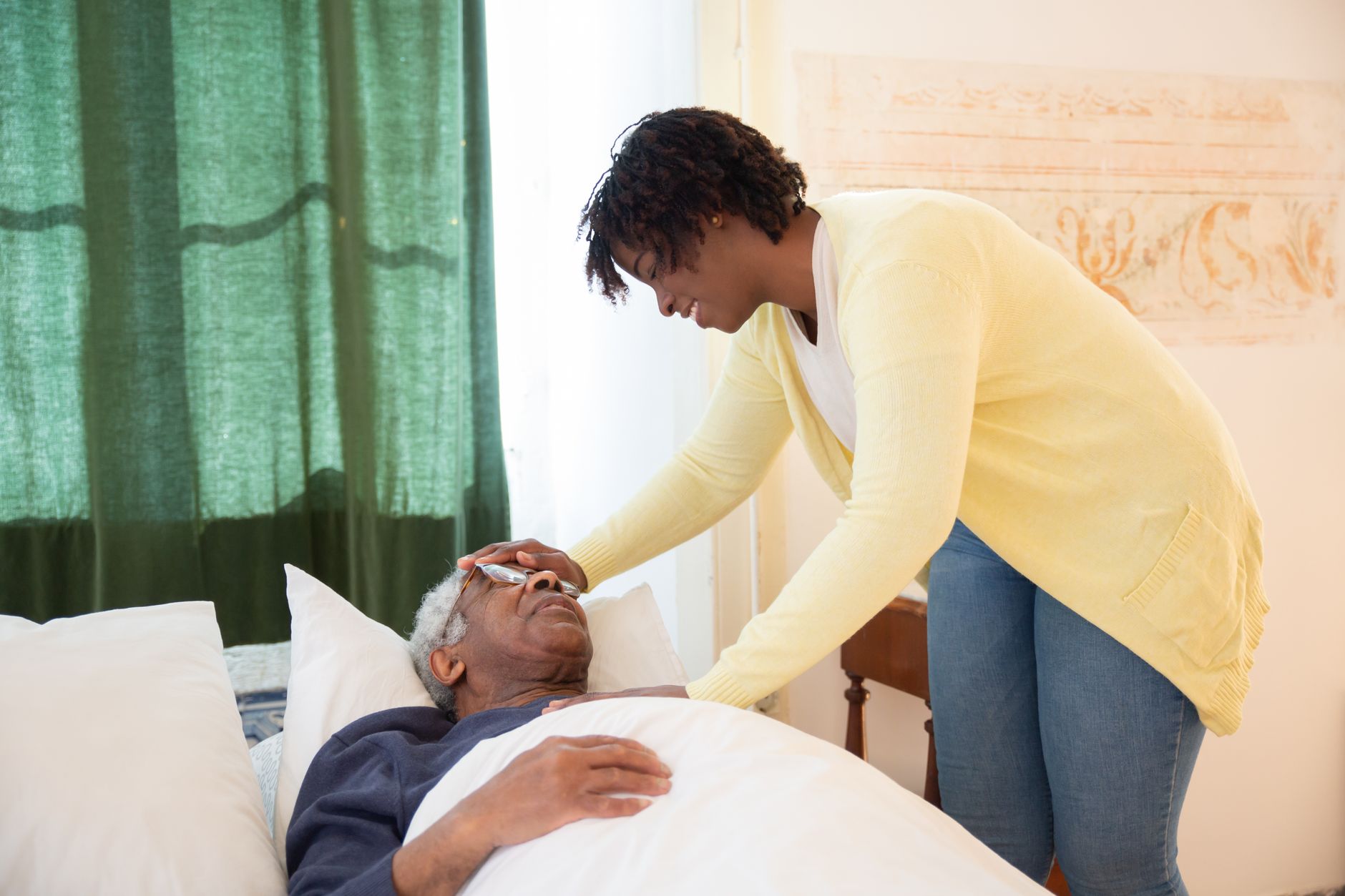 elderly person family caregiver support