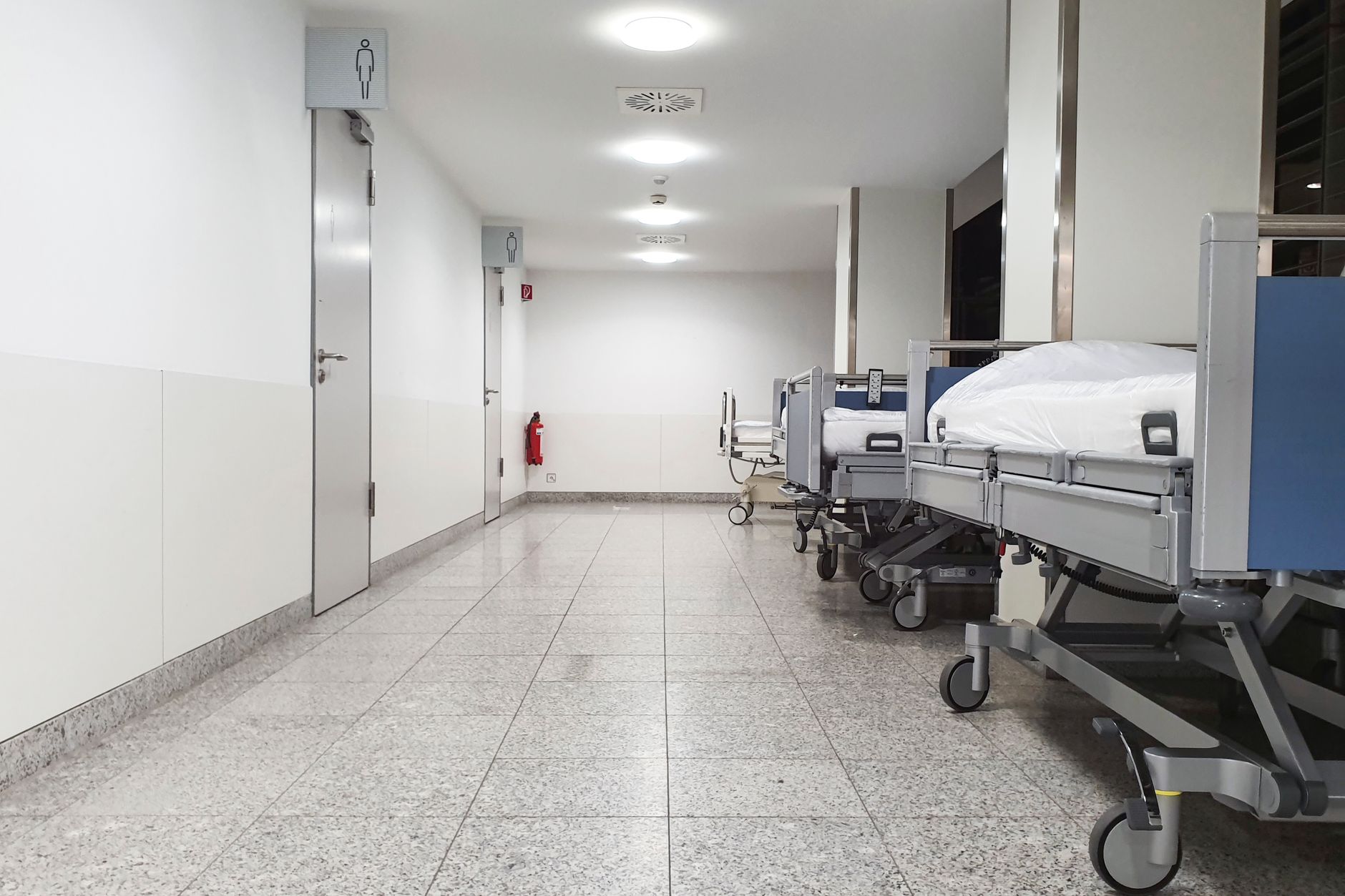 hospital emergency department corridor