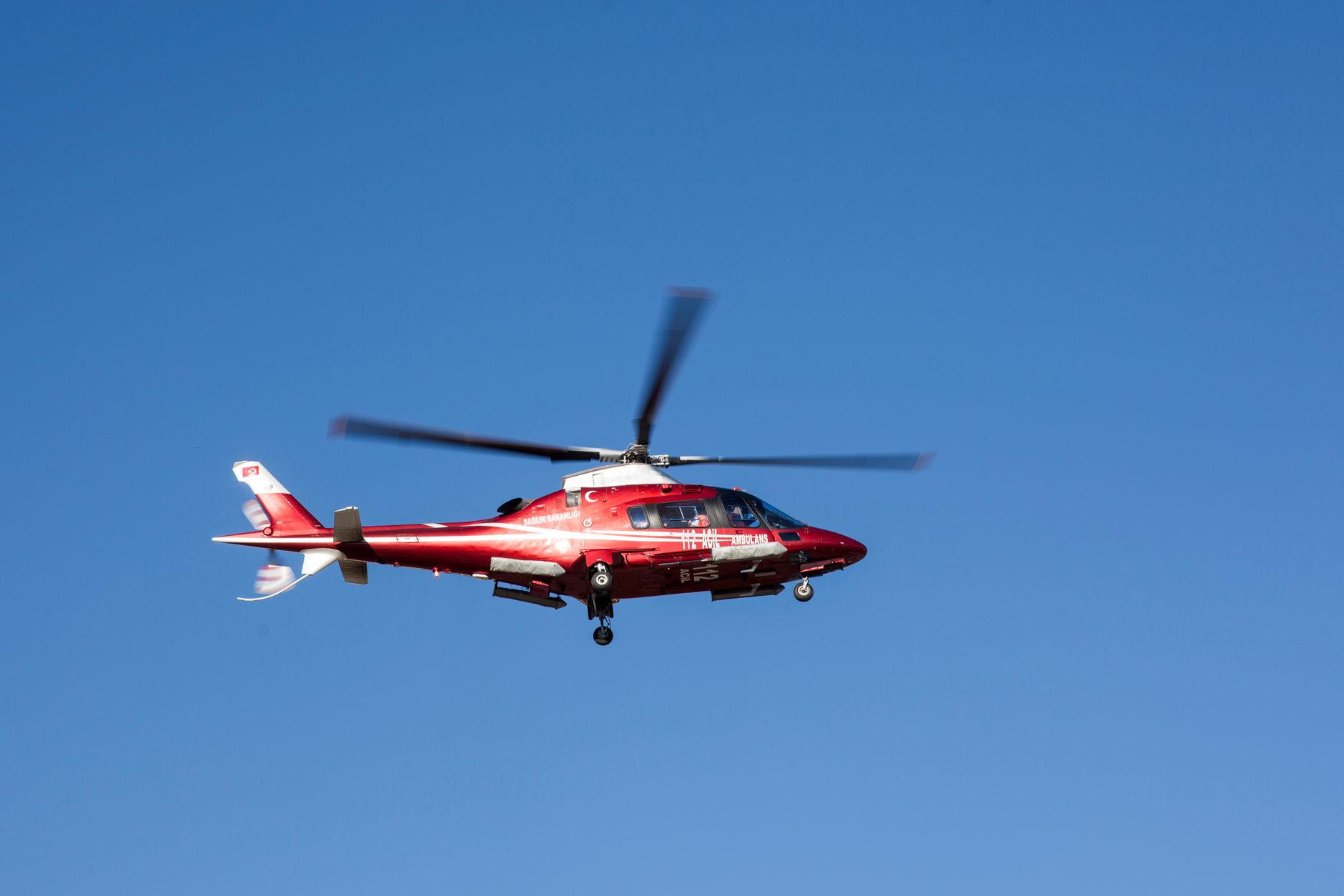 emergency medical checkup helicopter