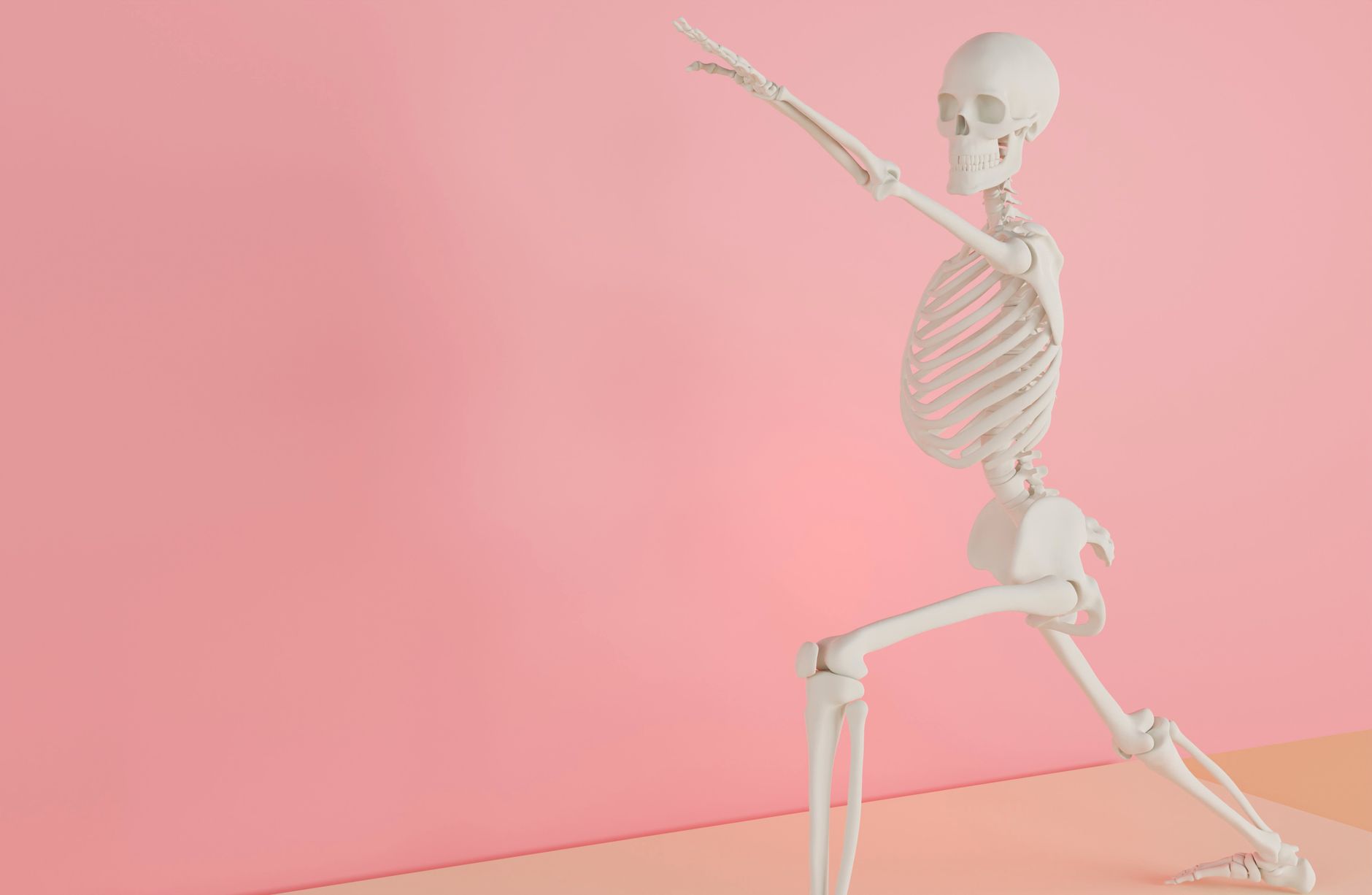 woman exercising bone health