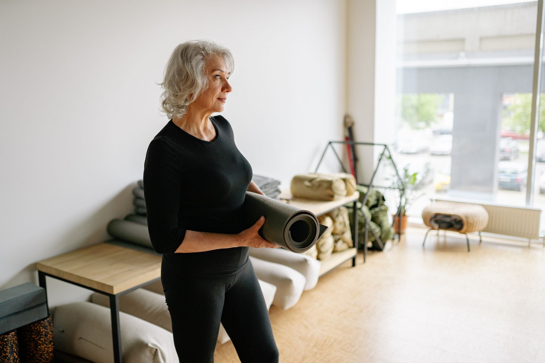 mature woman wellness lifestyle